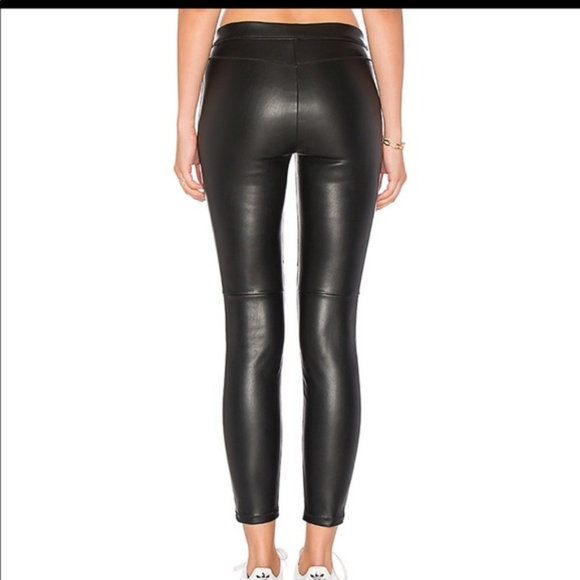 Free People Vegan Leather skinny pant - Picture 2 of 2